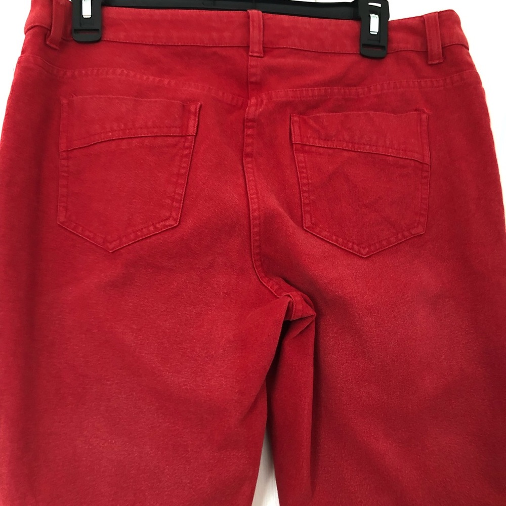 Chico’s Red Jeans - Picture 5 of 5